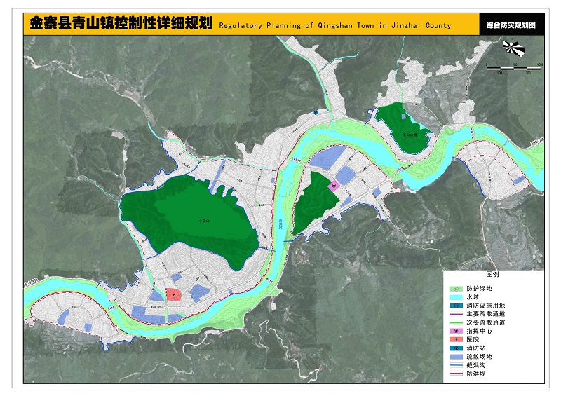 金寨县青山镇控制性详细规划图