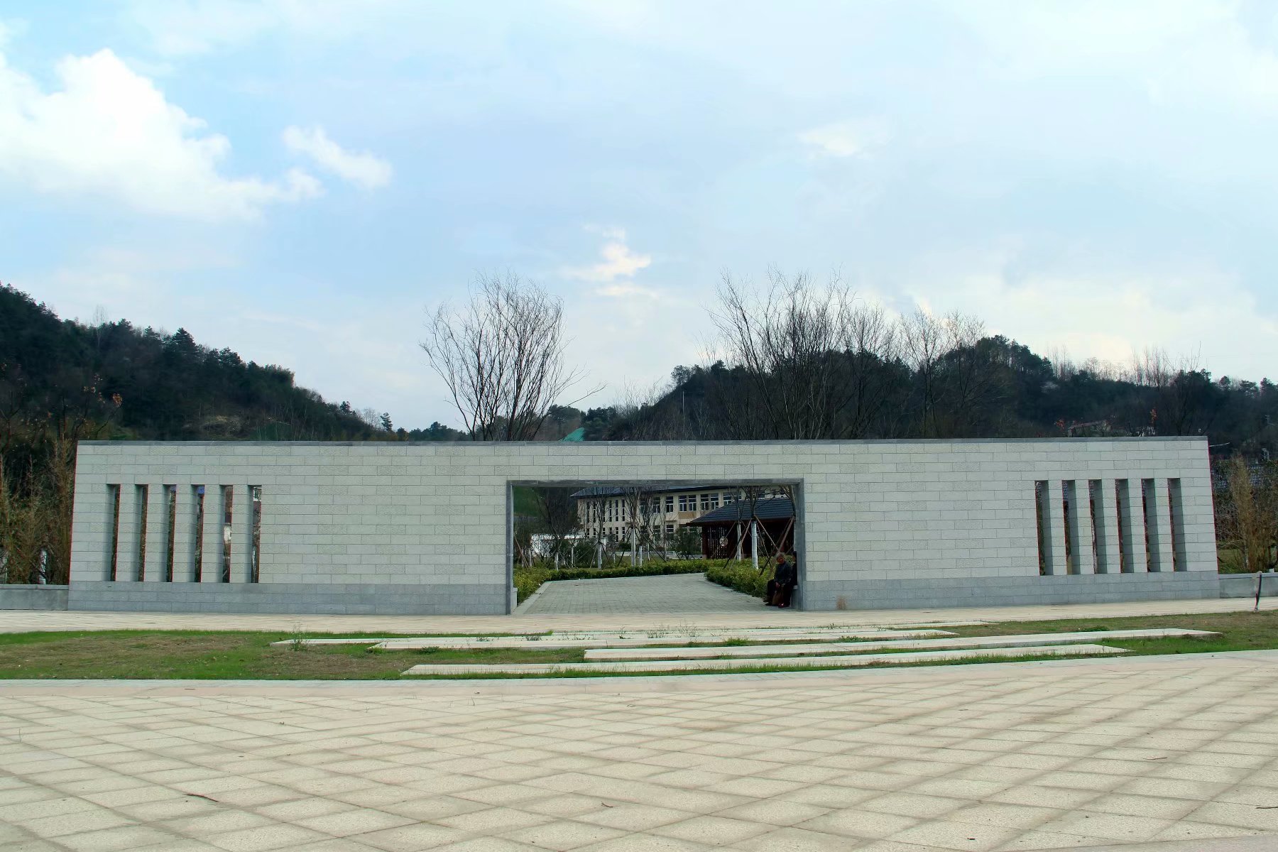 金寨县南溪镇立夏节起义旧址——大王庙风光