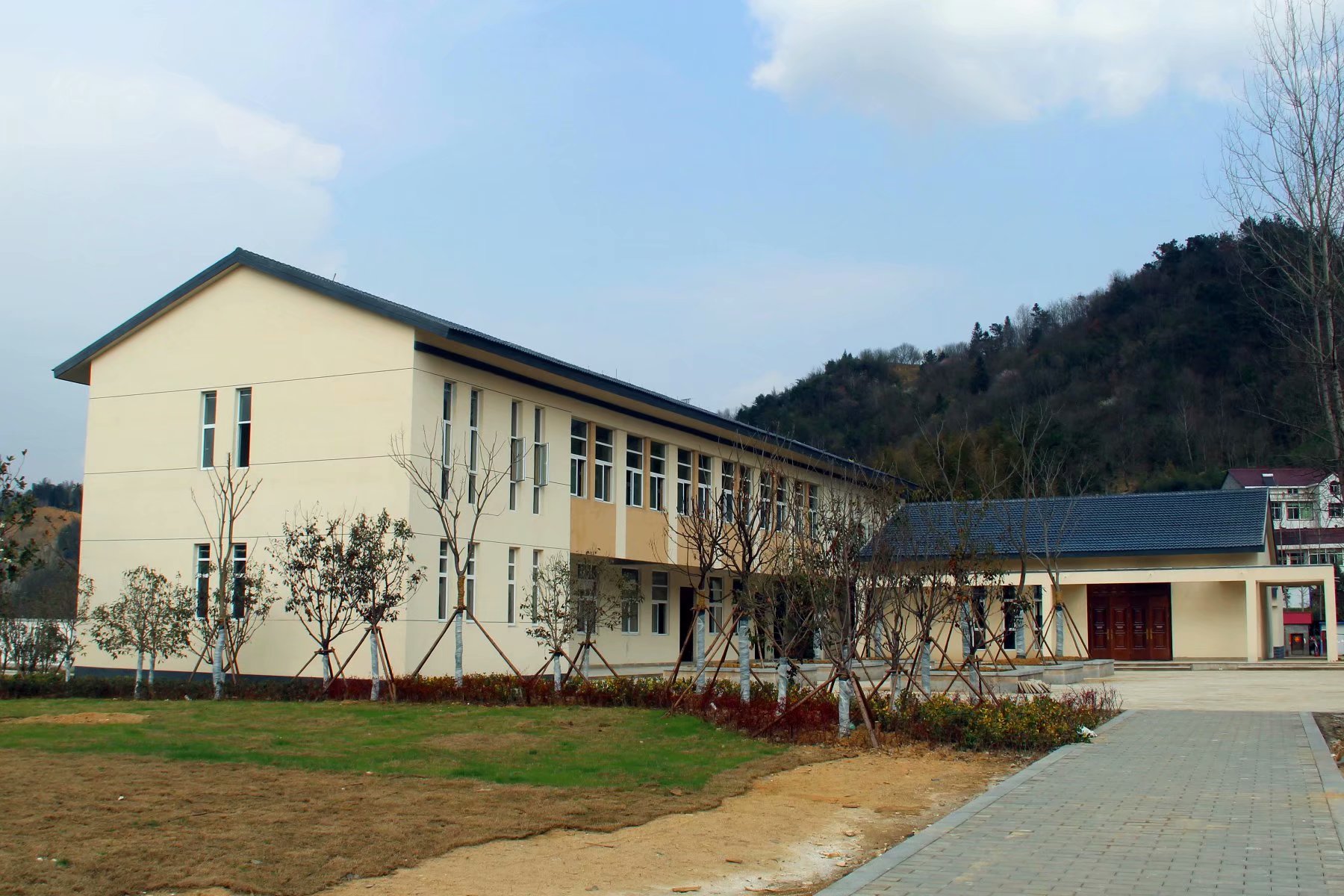 金寨县南溪镇立夏节起义旧址——大王庙风光