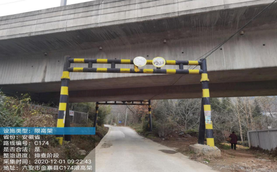 金寨县农村公路限高限宽台账资料公示