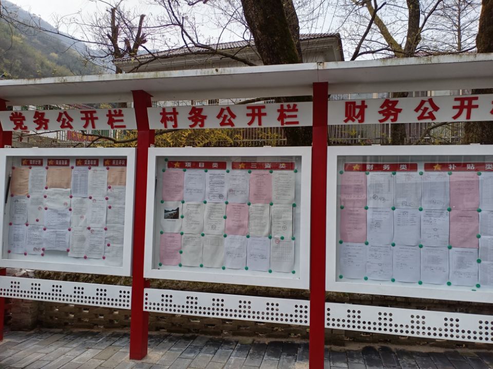 金寨县全军乡何家湾村第一季度村务公开