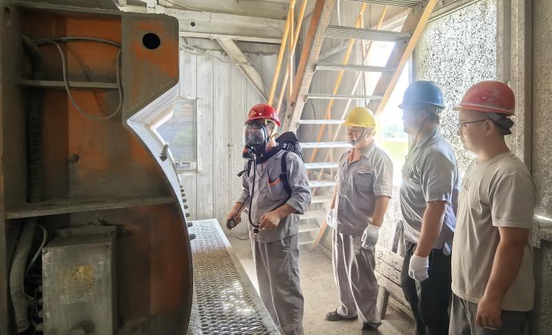 县住建局：扎实开展预拌混凝土企业有限空间作业安全专项整治