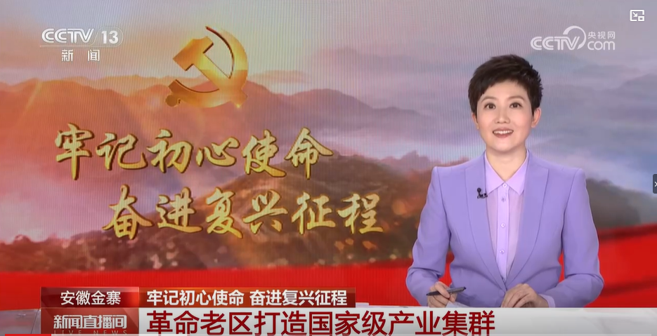 央视新闻直播间报道金寨